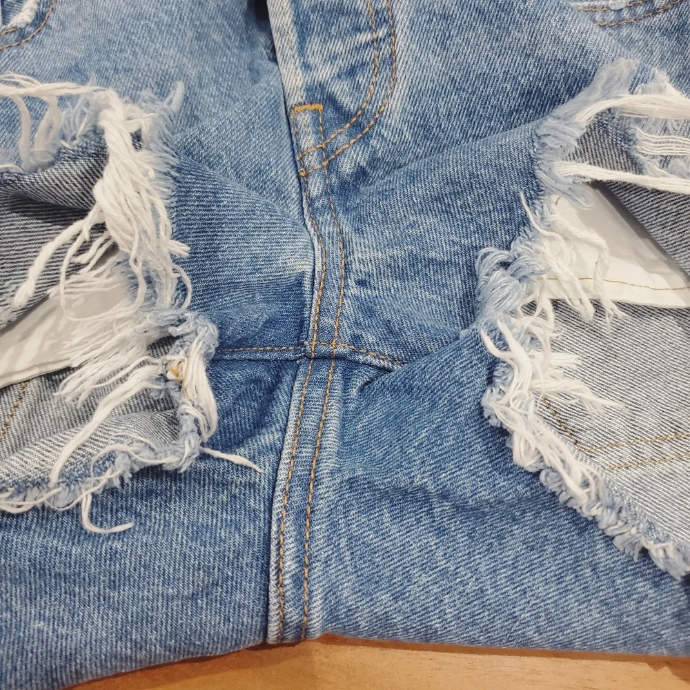 Levi's × Revolve Oxnard Athens High Rise Frayed Shorts - Picture 7 of 10